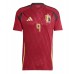 Camiseta Bélgica Leandro Trossard #9 Primera Equipación Replica Eurocopa 2024 mangas cortas